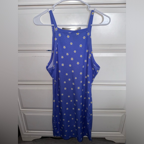 Floral print ribbed sundress - Picture 2 of 3